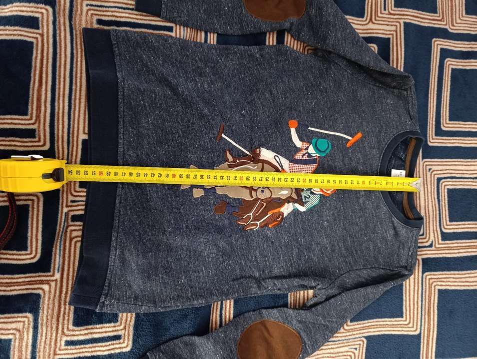 Gri Erkek Çocuk Uzun Kollu Sweatshirt - Görsel 2