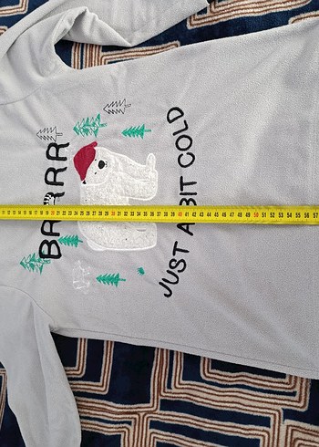 Gri Erkek Çocuk Uzun Kollu Sweatshirt - Görsel 2