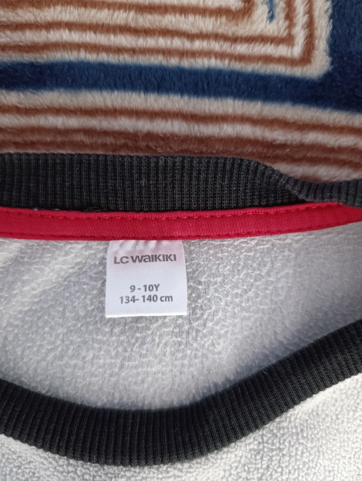 Gri Erkek Çocuk Uzun Kollu Sweatshirt - Görsel 4