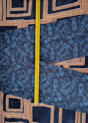 Erkek Çocuk Mavi Street Wear Eşofman Altı - Görsel 4