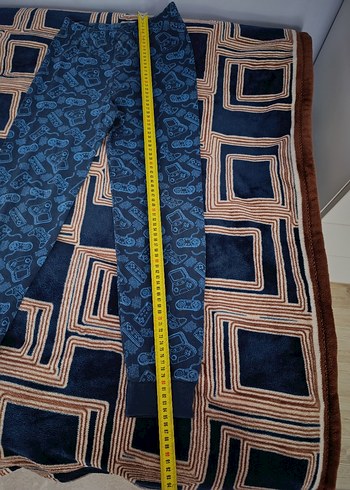 Erkek Çocuk Mavi Street Wear Eşofman Altı - Görsel 3