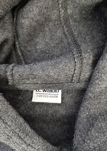 Kapüşonlu Gri Erkek Çocuk Sweatshirt - Görsel 3