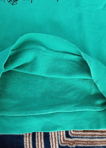 Kapüşonlu Yeşil Erkek Çocuk Sweatshirt - Görsel 6