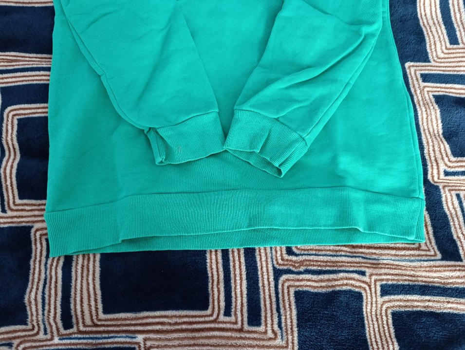 Kapüşonlu Yeşil Erkek Çocuk Sweatshirt - Görsel 2