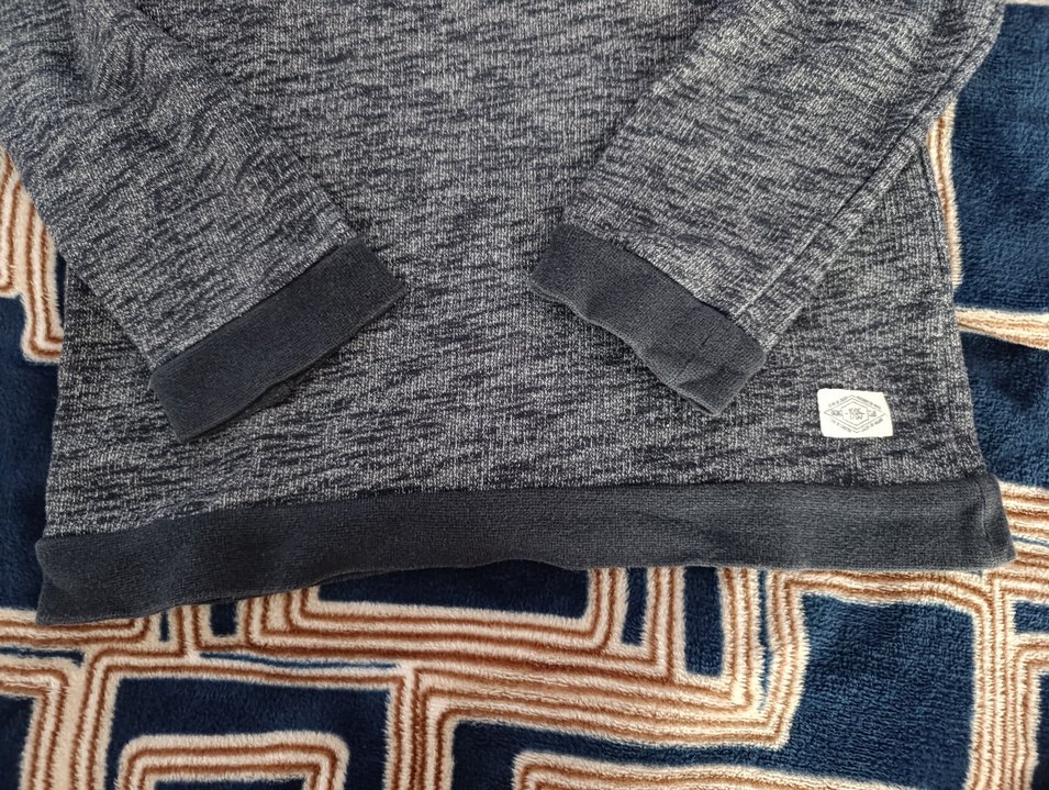 Kapüşonlu Gri Erkek Çocuk Sweatshirt - Görsel 2