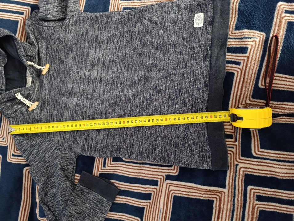 Kapüşonlu Gri Erkek Çocuk Sweatshirt - Görsel 5