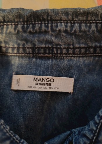 Kadın Lacivert Denim Gömlek - Görsel 5