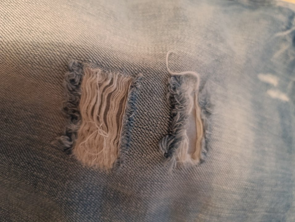 Erkek Açık Mavi Bağcıklı Denim Şort - Görsel 5