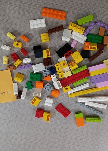Çok Renkli Lego Parçaları Seti - Görsel 11