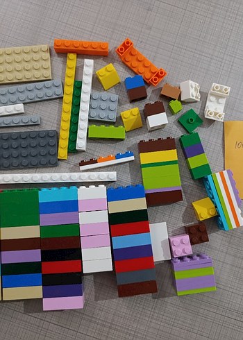 Çok Renkli Lego Parçaları Seti - Görsel 10