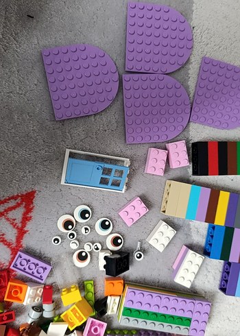 Çok Renkli Lego Parçaları Seti - Görsel 9