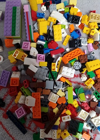 Çok Renkli Lego Parçaları Seti - Görsel 2