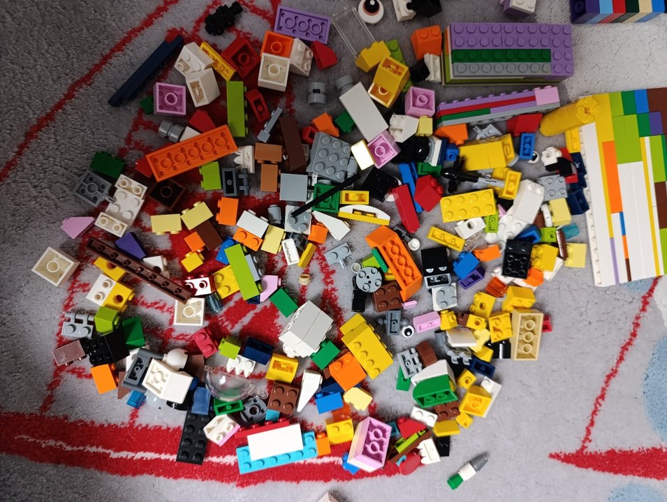 Çok Renkli Lego Parçaları Seti - Görsel 3