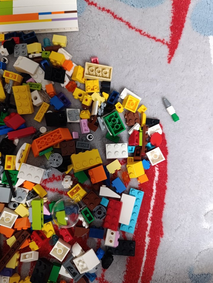 Çok Renkli Lego Parçaları Seti - Görsel 4