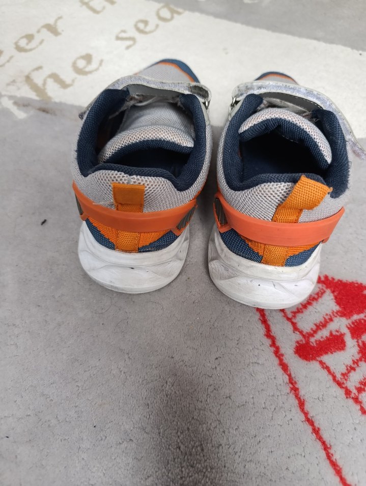 Gri Çok Renkli Erkek Çocuk Spor Ayakkabı - Görsel 4