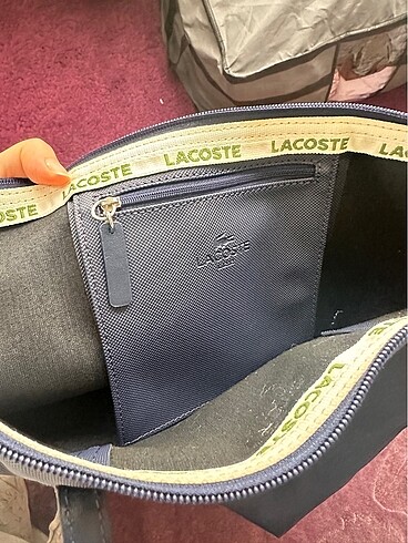 Lacoste Orjinal kadın omuz çanta Lacoste
