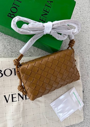 AYNI GÜN KARGO Bottega Veneta Bordo Deri - Görsel 3