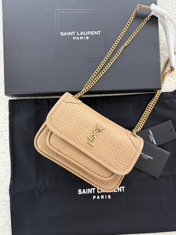 AYNI GÜN KARGO Saint Laurent Siyah Deri - Görsel 2