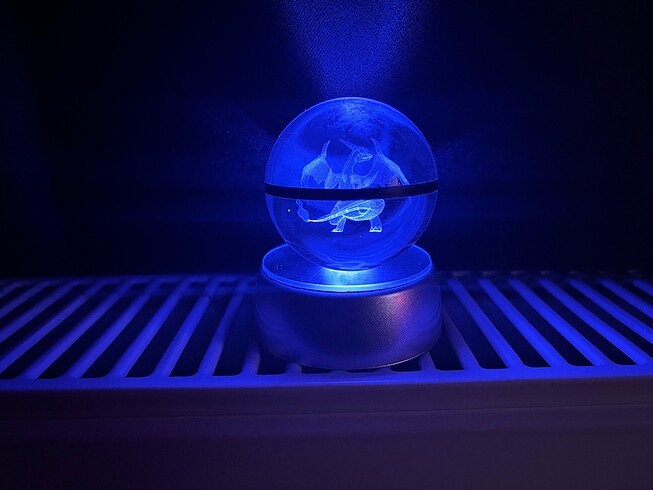 Pokemon 3 Boyutlu Işıklı Dekor Top - Görsel 5