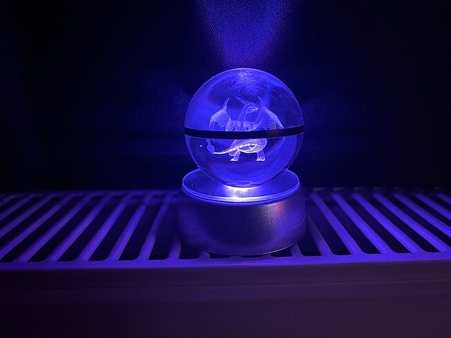 Pokemon 3 Boyutlu Işıklı Dekor Top - Görsel 6