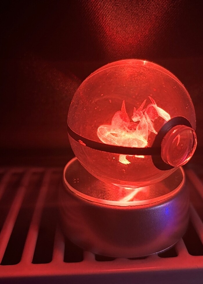 Pokemon 3 Boyutlu Işıklı Dekor Top - Görsel 3