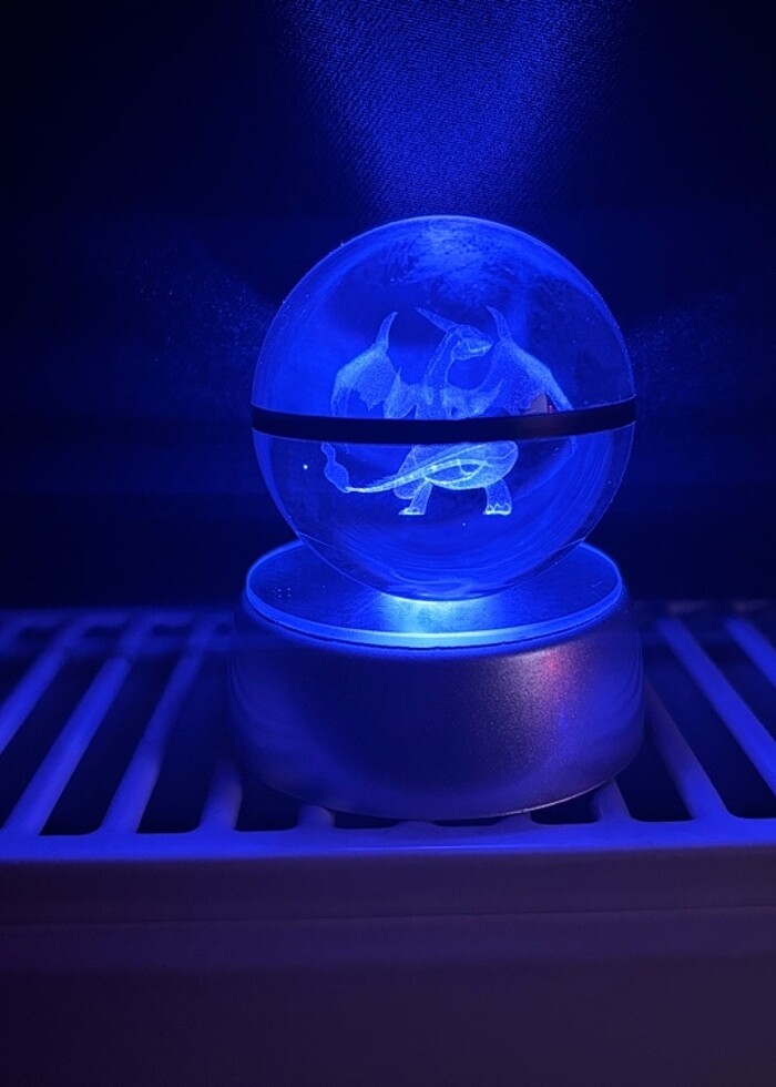 Pokemon 3 Boyutlu Işıklı Dekor Top - Görsel 5