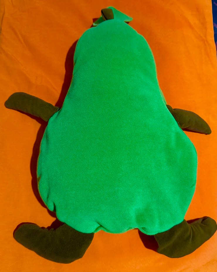 Renkli Avokado Peluş Oyuncak - Görsel 2