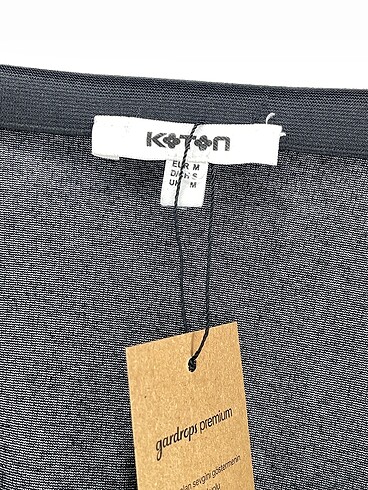 m Beden gri Renk Koton Mini Etek %70 İndirimli.