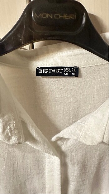 Beyaz keten gömlek ???? - Görsel 2