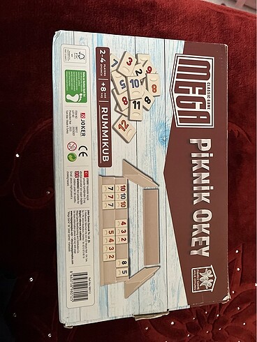  Piknik okey takımı