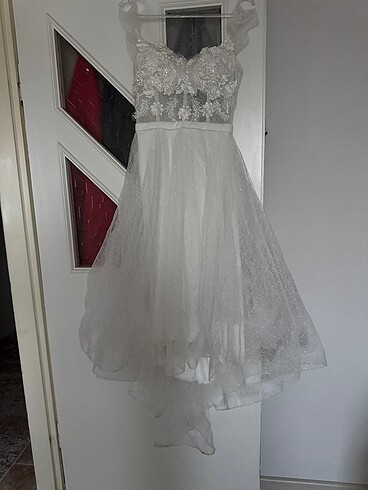Nikah elbisesi mini gelinlik