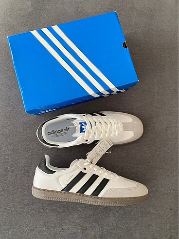 Adidas Samba White Black