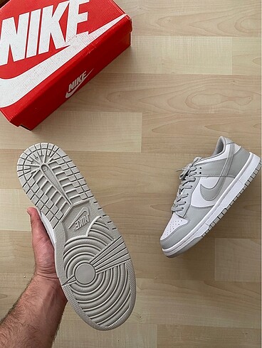 42 Beden gri Renk Nike Dunk Low Grey