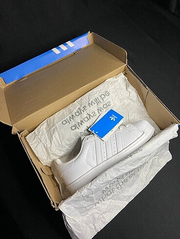 38 Beden beyaz Renk Adidas Süperstar White