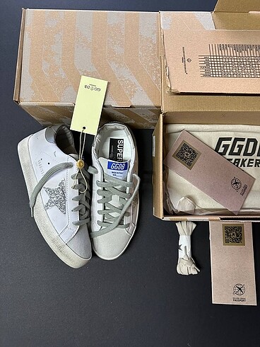 Golden Goose Deluxe Silver