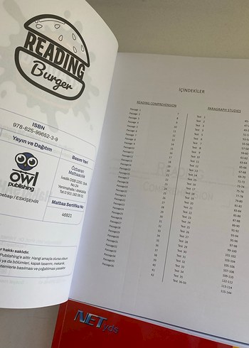 Burger YDS YKSDİL Hakkı Şahin skills reading vocabulary grammar - Görsel 6