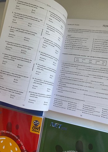 Hakkı Şahin Burger YDS YKSDİL reading vocabulary grammar skills - Görsel 5