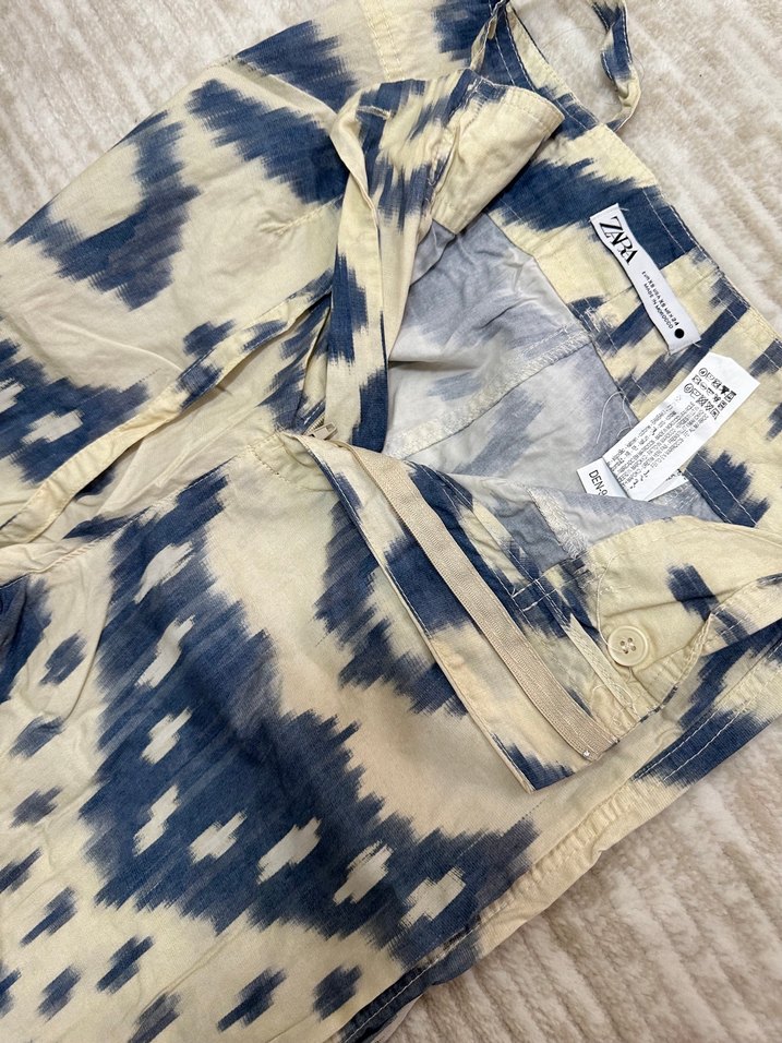 Kadın Bohem Bağlamalı Uzun Batik Pantolon - Görsel 2