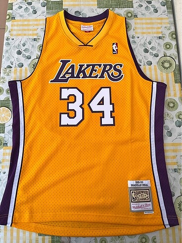 Mitchell&Ness LAKERS ONEAL Basket Forma