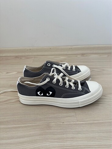 40 Beden gri Renk Converse comme des garçons
