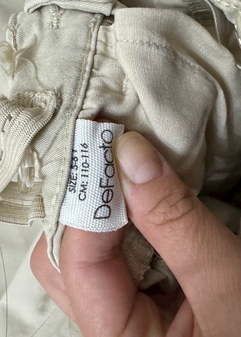 Defacto Ekru Erkek Çocuk Denim Pantolon
