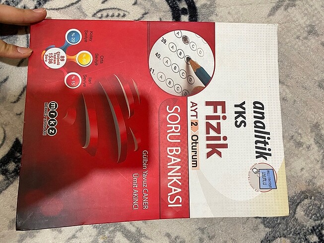 Merkez yayınları Ayt fizik soru bankası