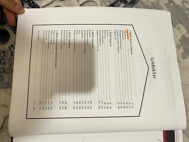  Beden Limit geometri soru bankası