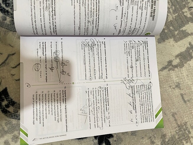  Beden Bilgi sarmal dil bilgisi soru bankası