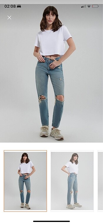 Mavi Jeans Mavi star yırtıklı indigo si jean pantolon