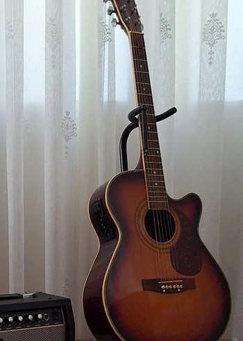 GENTURY PROFESYONEL ELEKTROAKUSTİK SAHNE GİTARI EKOLOYZIRLI - Görsel 3