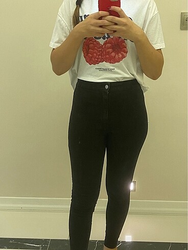 bershka siyah skinny jean