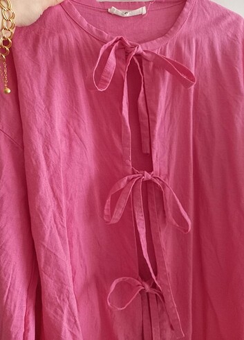 Keten kimono - Görsel 6