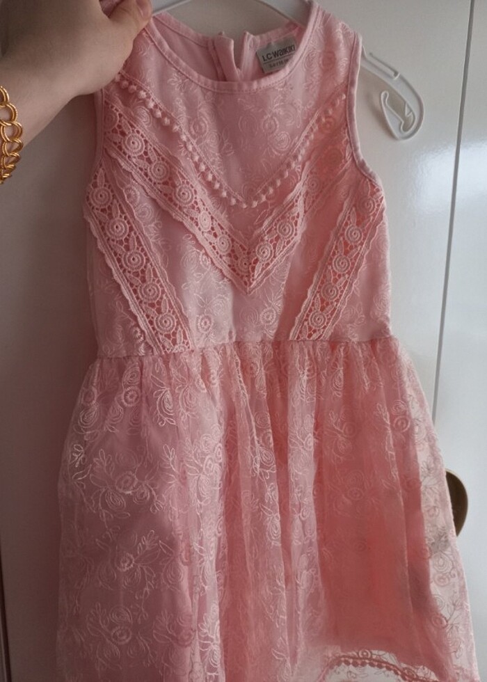 Güpürlü elbise - Görsel 3