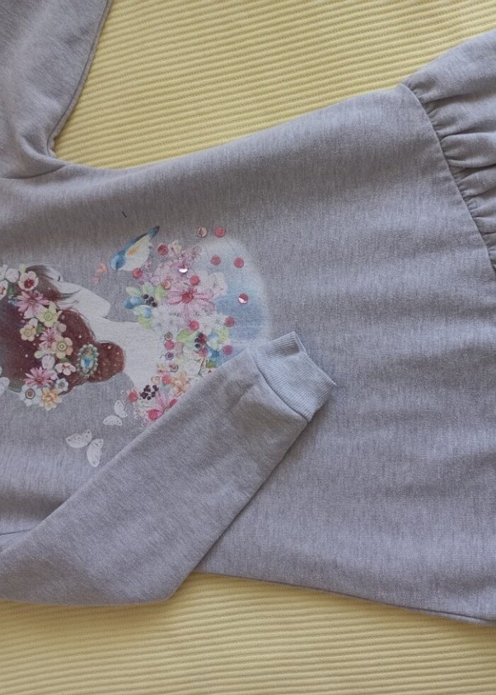 Sweat elbise - Görsel 2